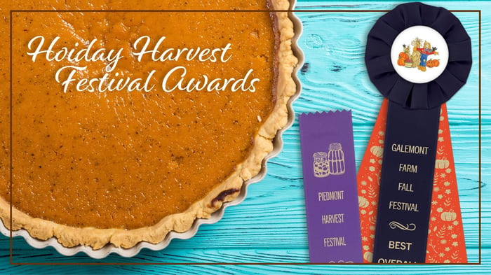 Holiday Harvest Festival Contest Ribbons & Award Ideas