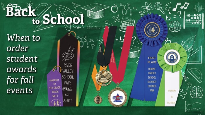 When to Order Student Awards for Fall (School Guide)