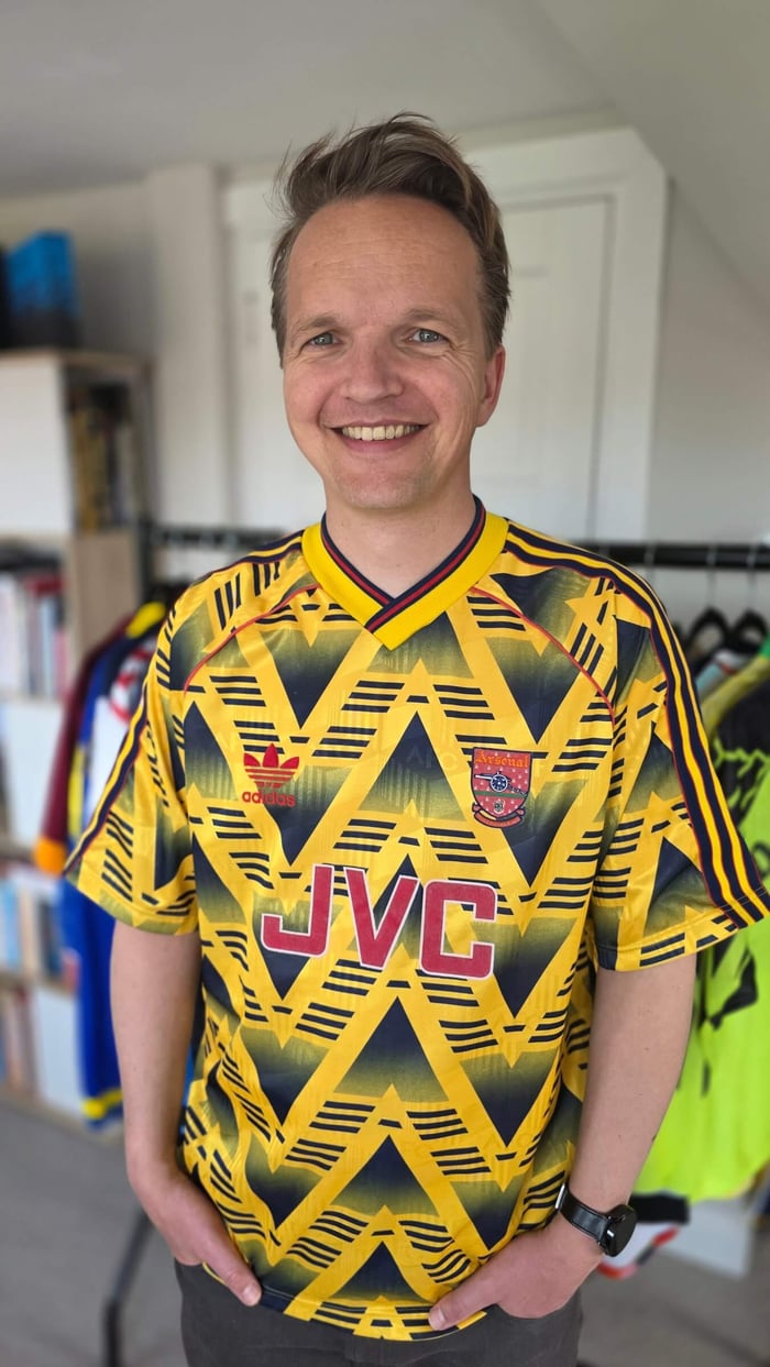Inside the Football Shirt Collection of Dutch Commentator Martijn van Zijtveld