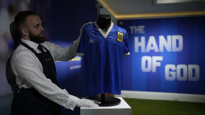 The Journey of Maradona's 'Hand of God' Shirt