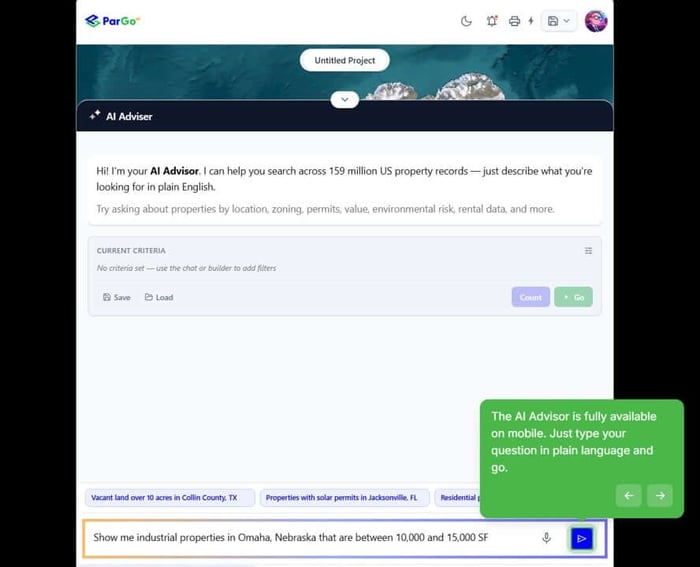 ParGo V3.6 property intelligence: new exports, new data
