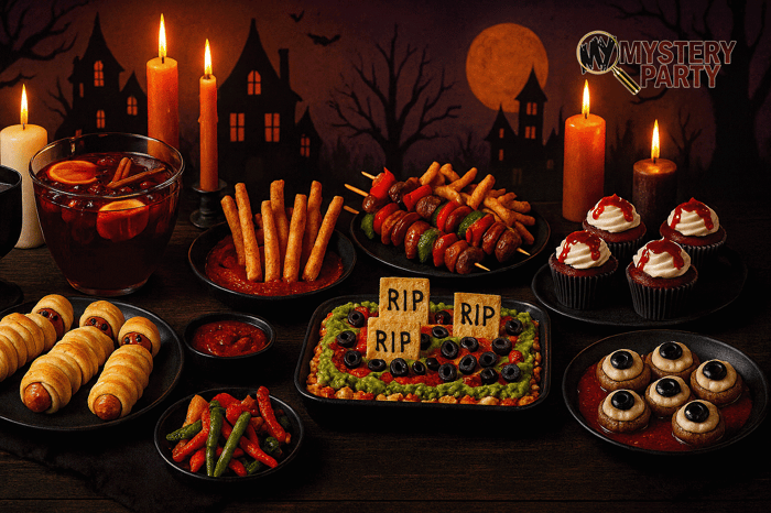 Murder Mystery Party Menus | Deadly Dishes