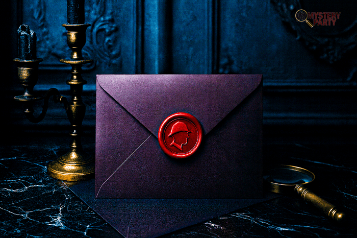 Kick Off the Murder Mystery Party with Puzzling Invites