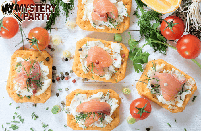 Top Ten Party Appetizers for Murder Mystery Parties