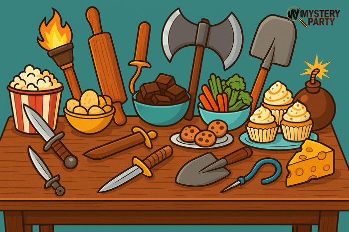 What Your Snack Choice Reveals at a Murder Mystery