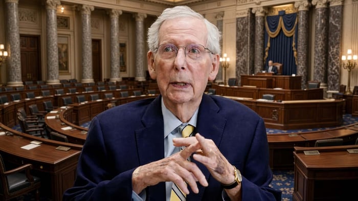 Mitch McConnell Returns to Senate After Three-Month Absence