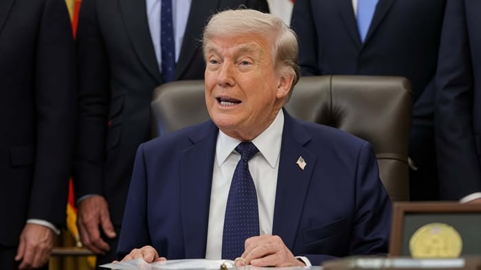 Trump Rules Out Nuclear Weapons as U.S. and Iran Exchange Strikes