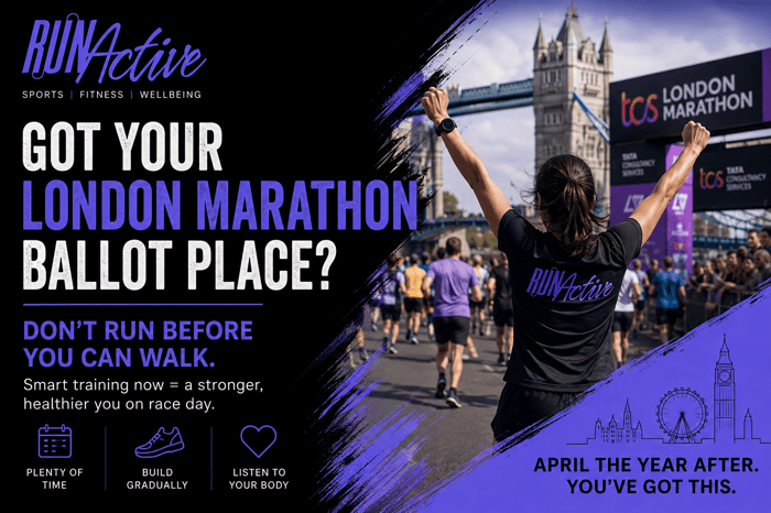 Got a london marathon place? Don't run before you can walk