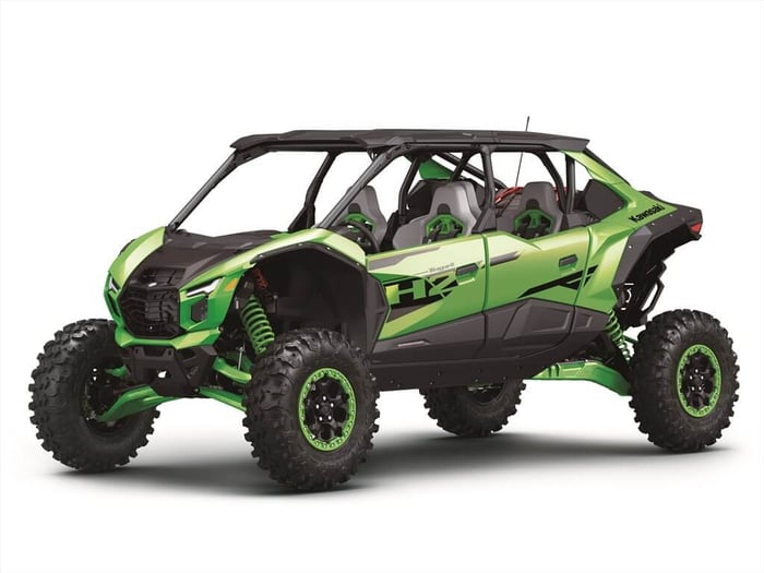 2026 KAWASAKI TERYX4 H2 AND TERYX5 H2 SPORT UTV LINEUP