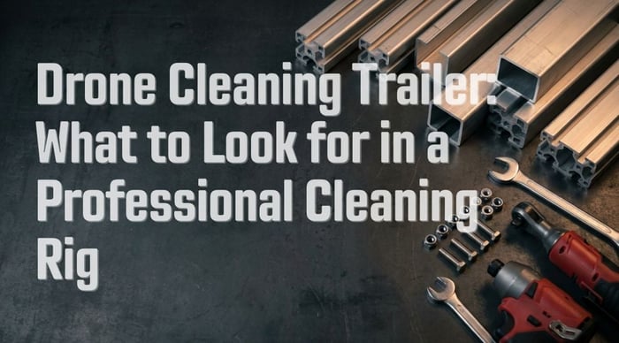 Drone Cleaning Trailer: What to Look for in a Professional Cleaning Rig