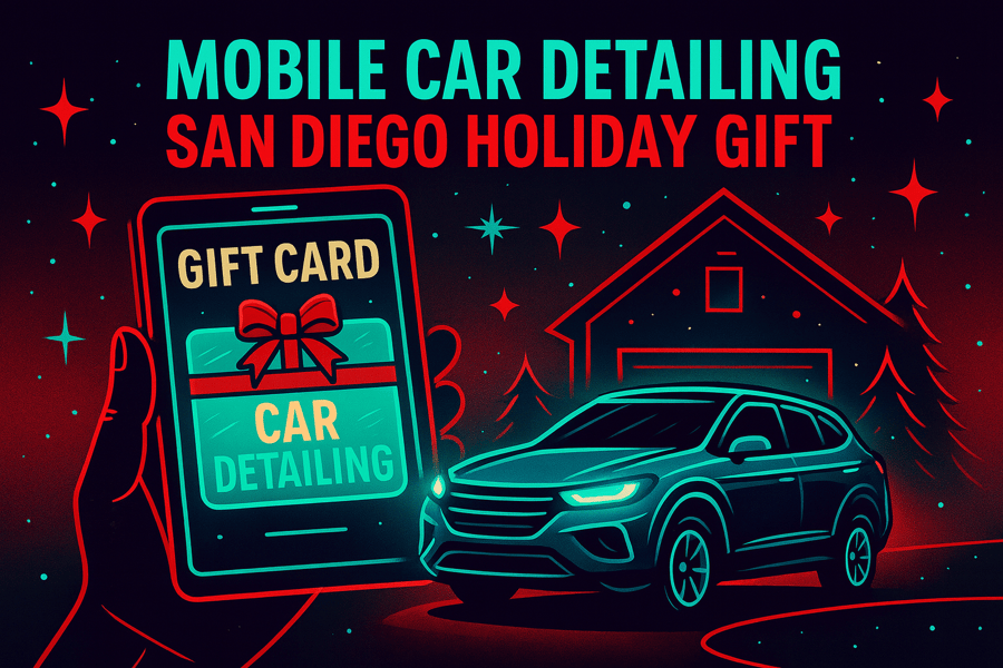 Mobile Car Detailing San Diego Holiday Gift Idea
