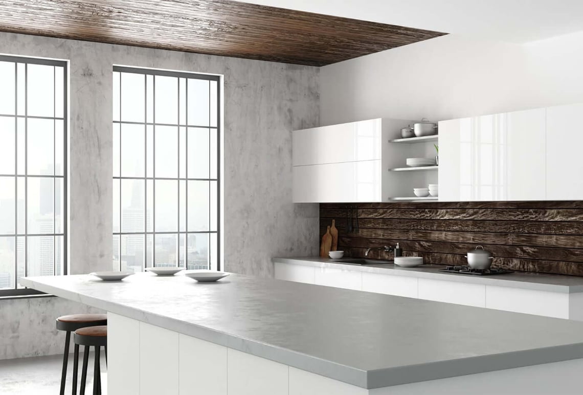 5 Cosy Stone Worktops For Cold White Grey Kitchens 