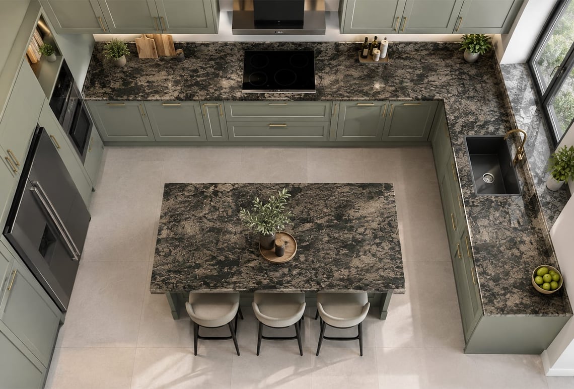 A Great Match for Contemporary Kitchen Trends