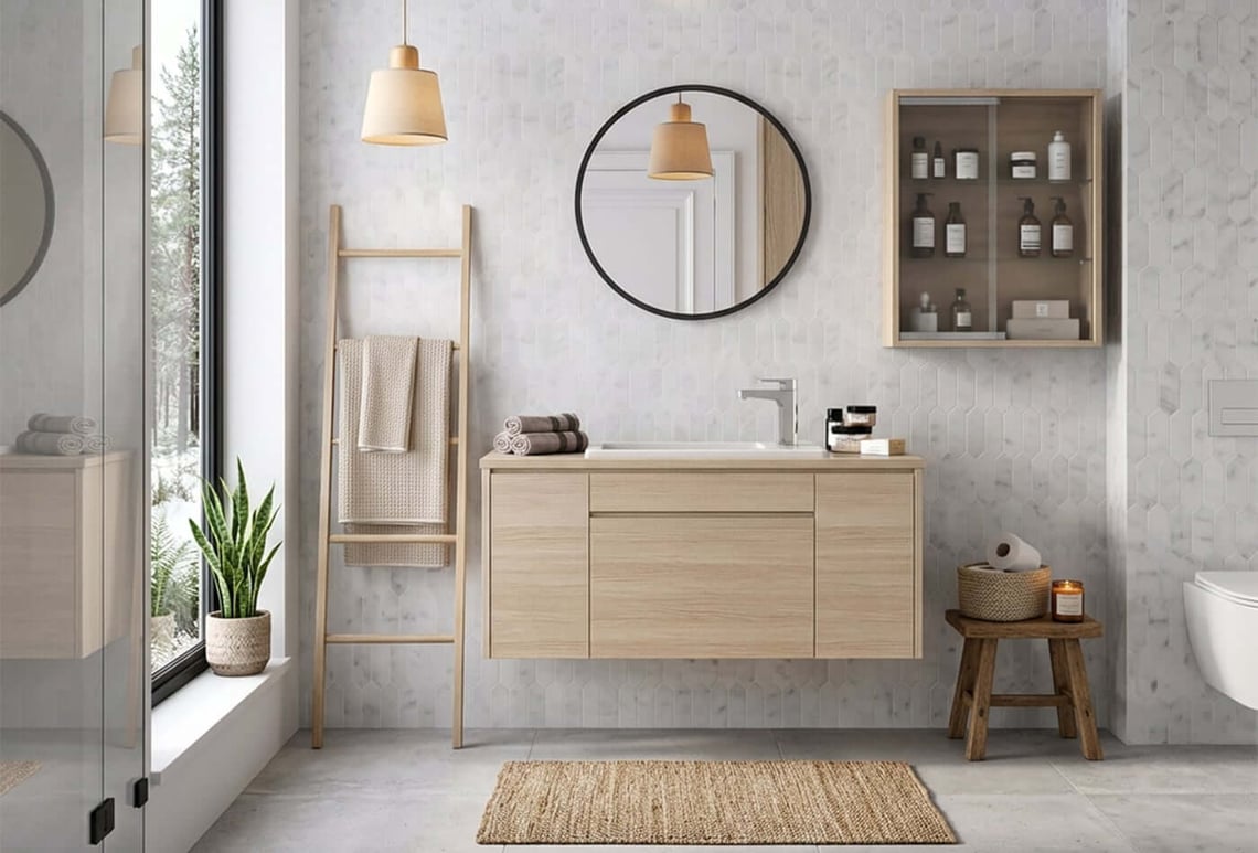 A Real Example From A Small Bathroom