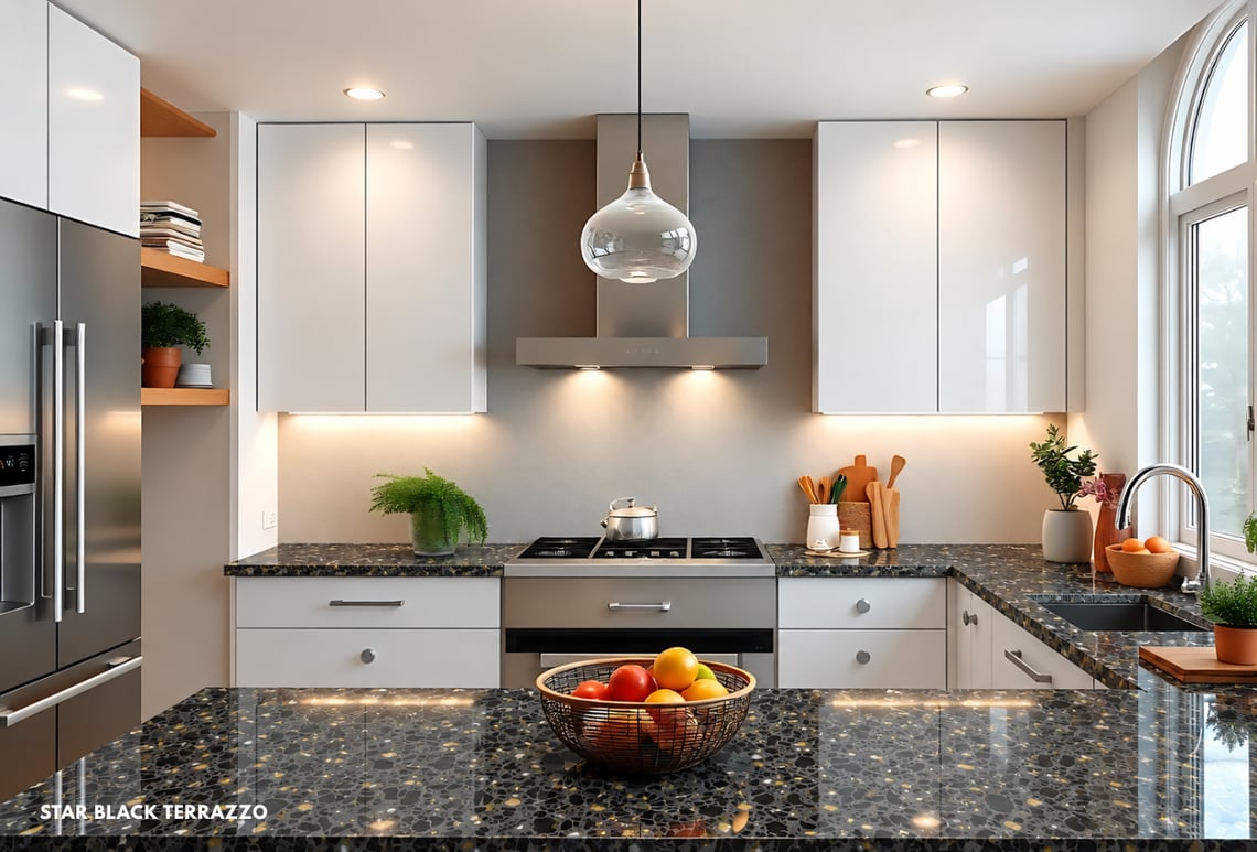 Benefits of Black Terrazzo Worktops