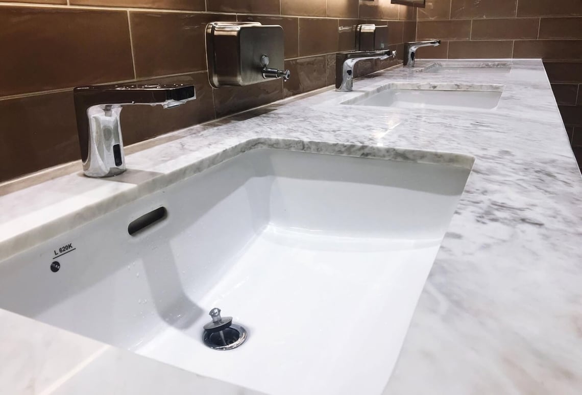 Benefits of Undermount Sink On Quartz Kitchen Worktop
