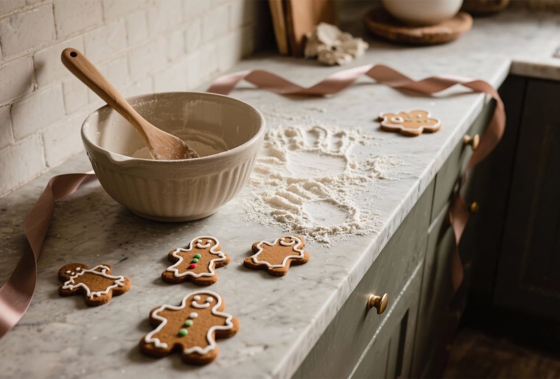 Best Kitchen Worktops For Rolling Pastry, Dough And Christmas Cookies