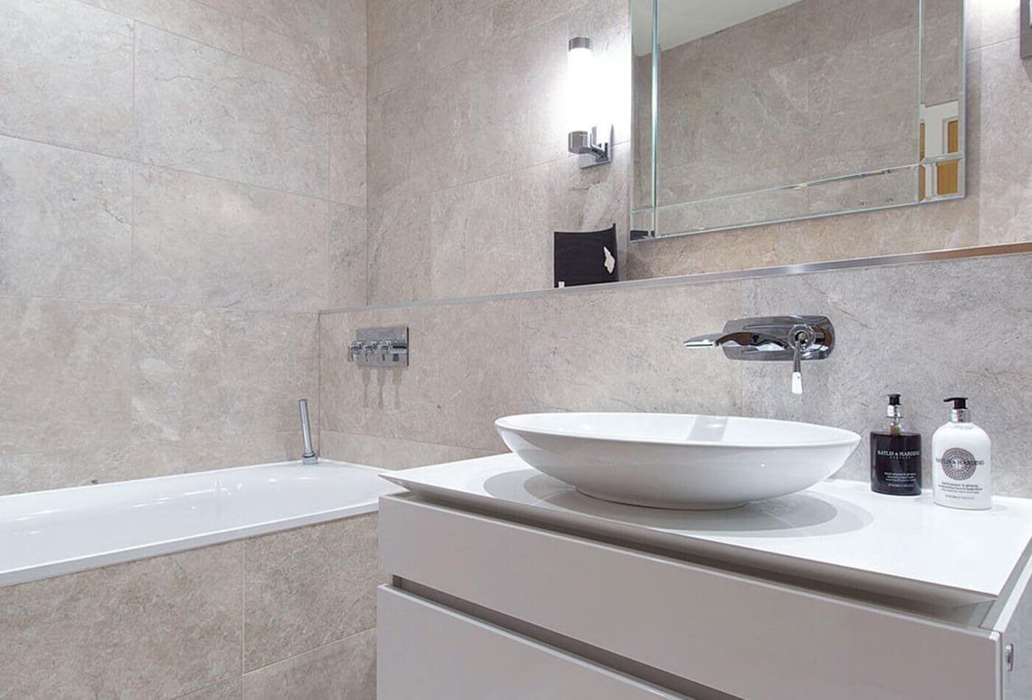 Check Out This Platinum Honed Marble Tiles