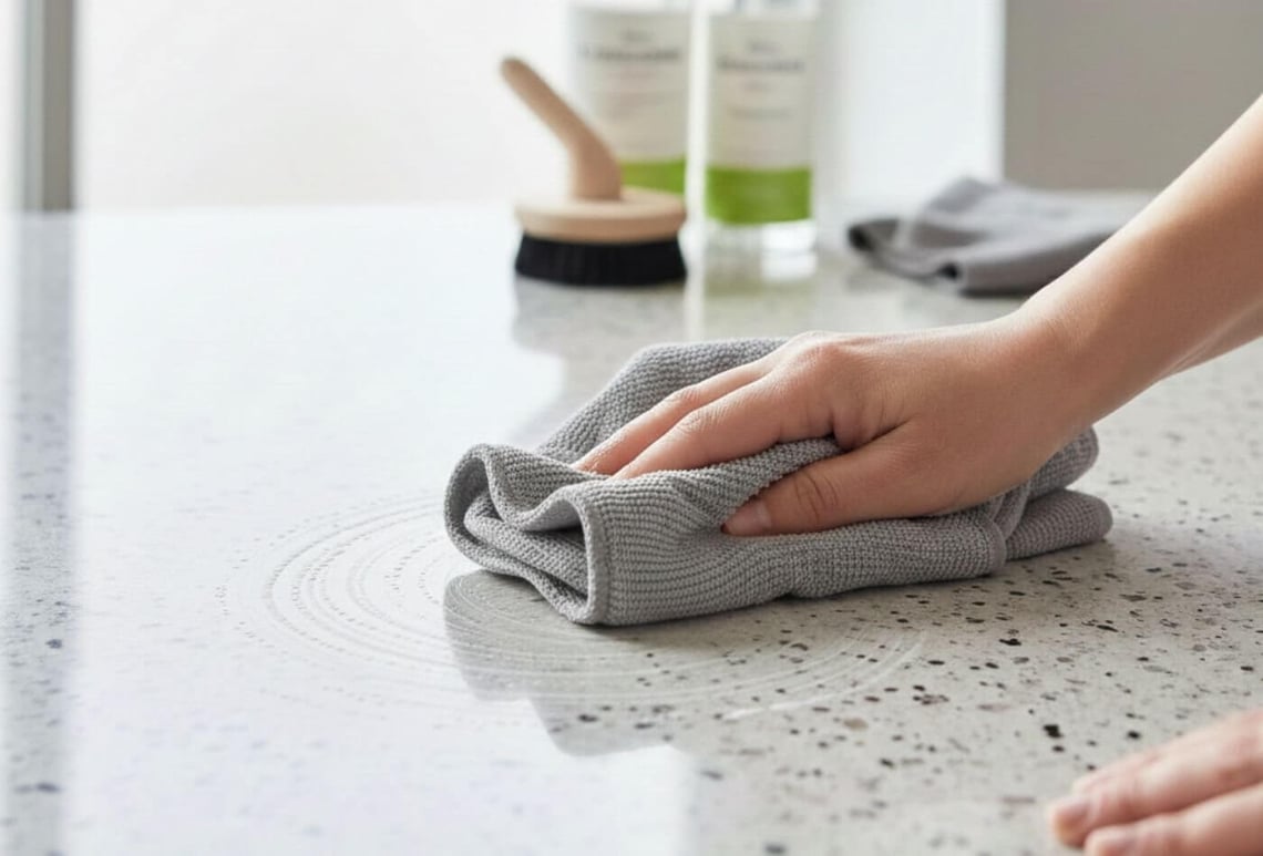 Cleaning & Maintenance of Composite Kitchen Worktops