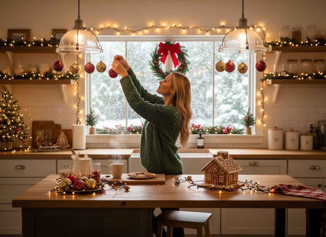 6. Decorate Your Kitchen Lightings