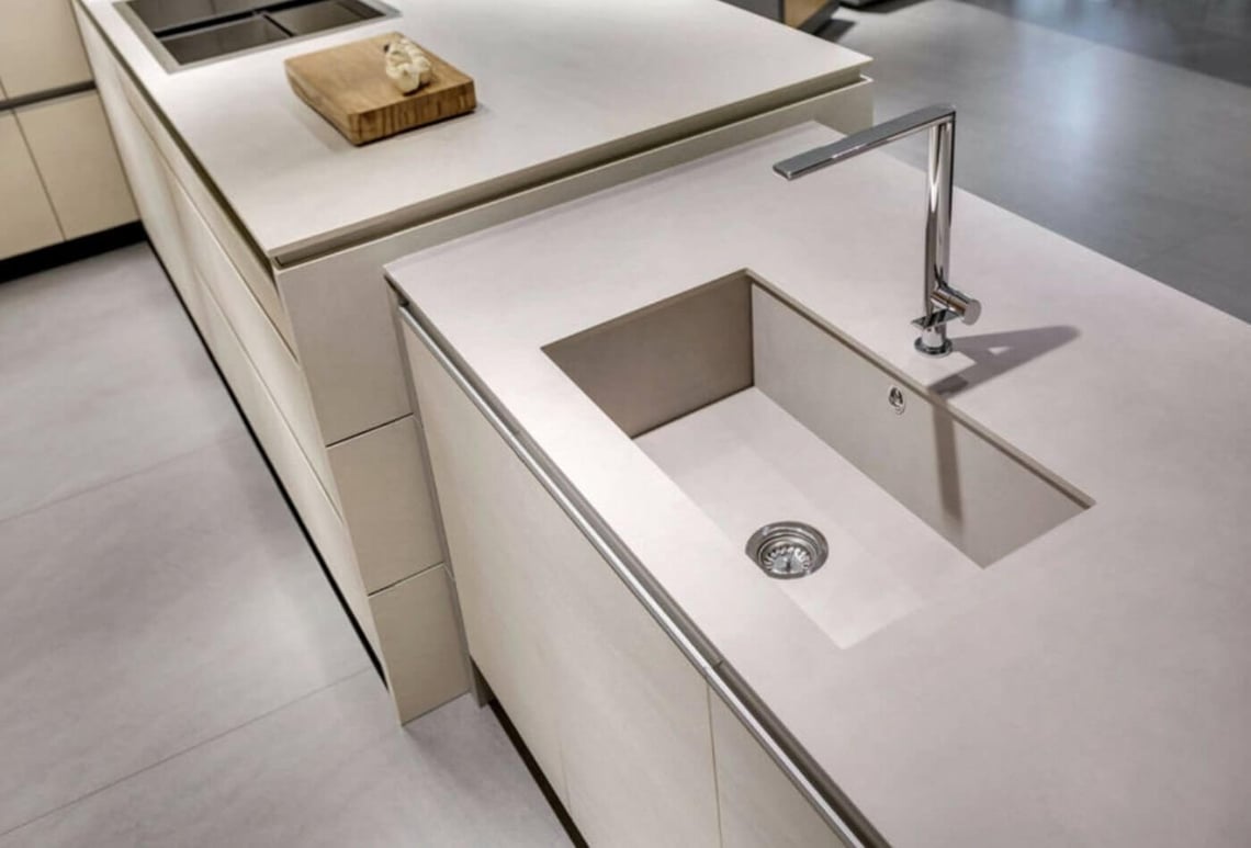 Design Appeal Of Moulded Sink-Worktop Combo