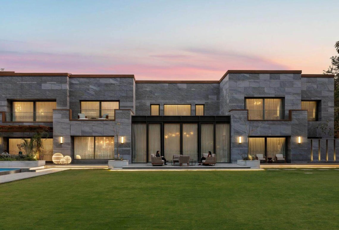 Exposing The Charm Of Modern Mansion