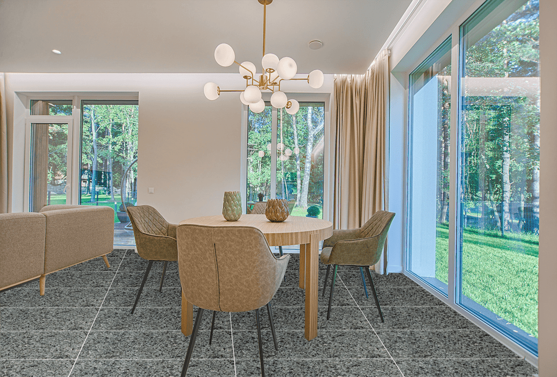 Azul Platino Granite Tiles for a Fabled Flooring