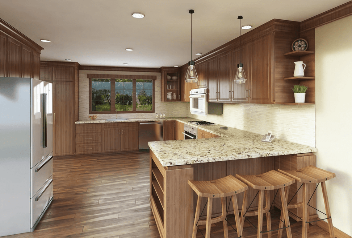 Beige Kitchen Would Trigger Minimalists!