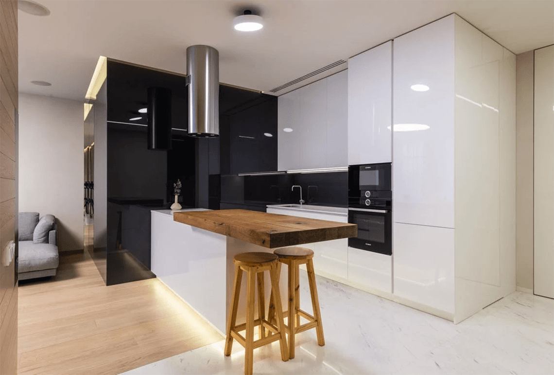 Best Black Quartz Worktop Materials for a Black Kitchen