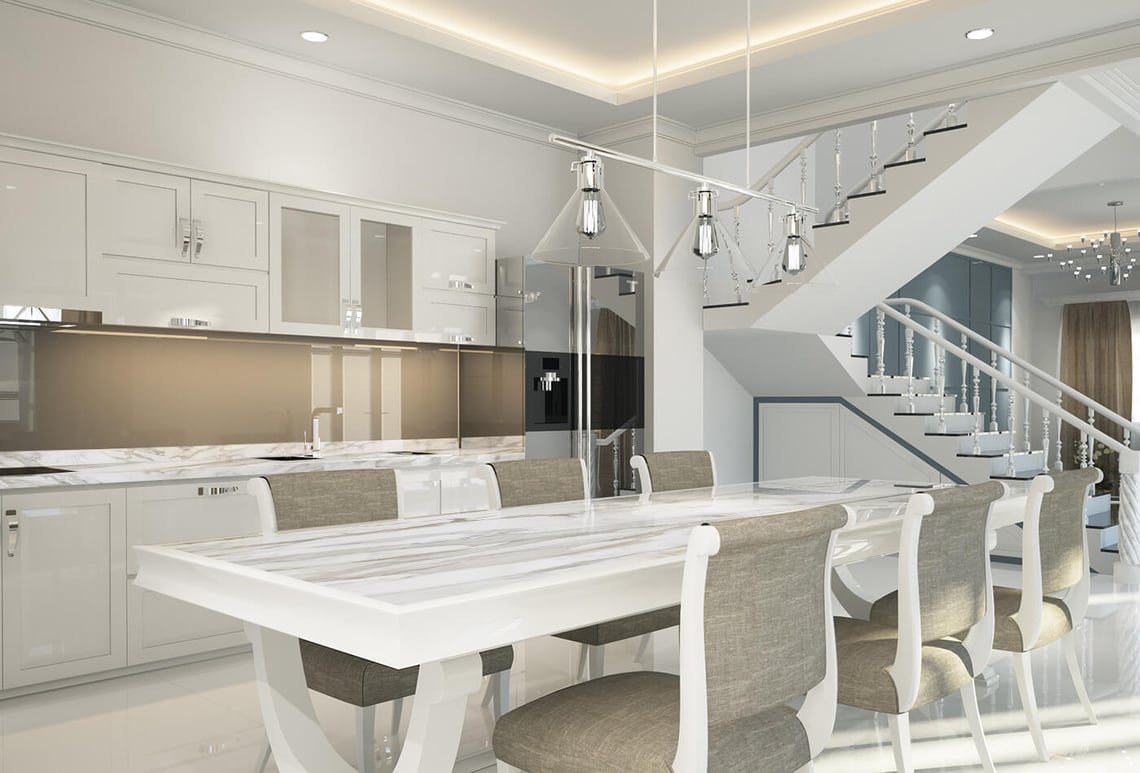 Calacatta Bookmatch Satin Ceramic; Best Addon To Your Home