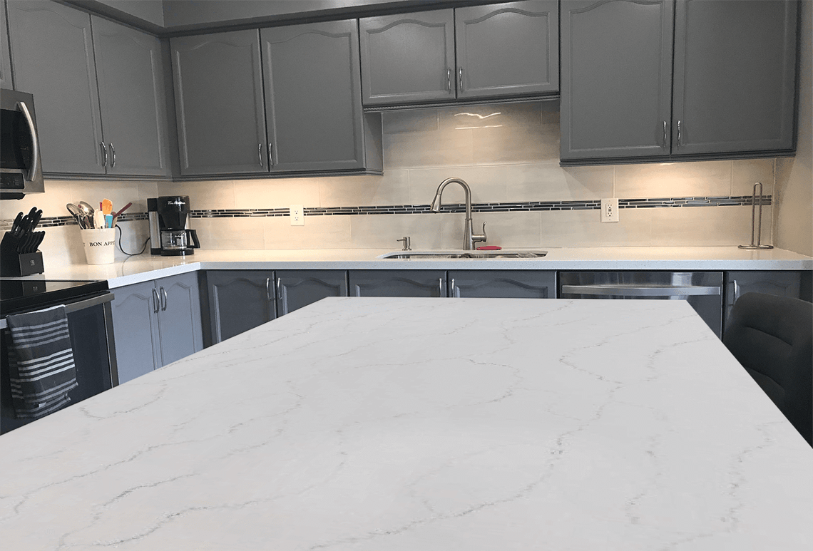 Calacatta Octavio Quartz; Unstopable Ways of Calacatta Slabs