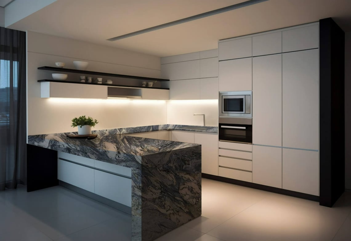 Choose Caravaggio Quartzite; Get Designer-Style Outlook