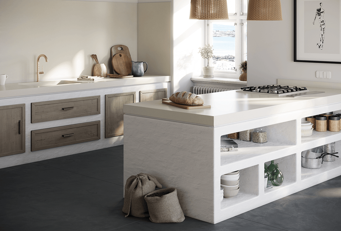 Faro White Silestone as a Sensible Worktop