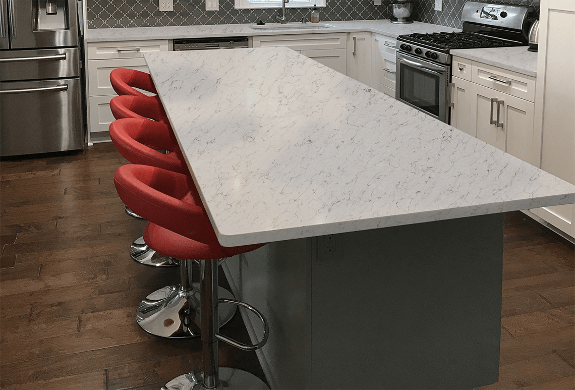 Finest Stone; White Arabesque Silestone﻿. Book Now!!