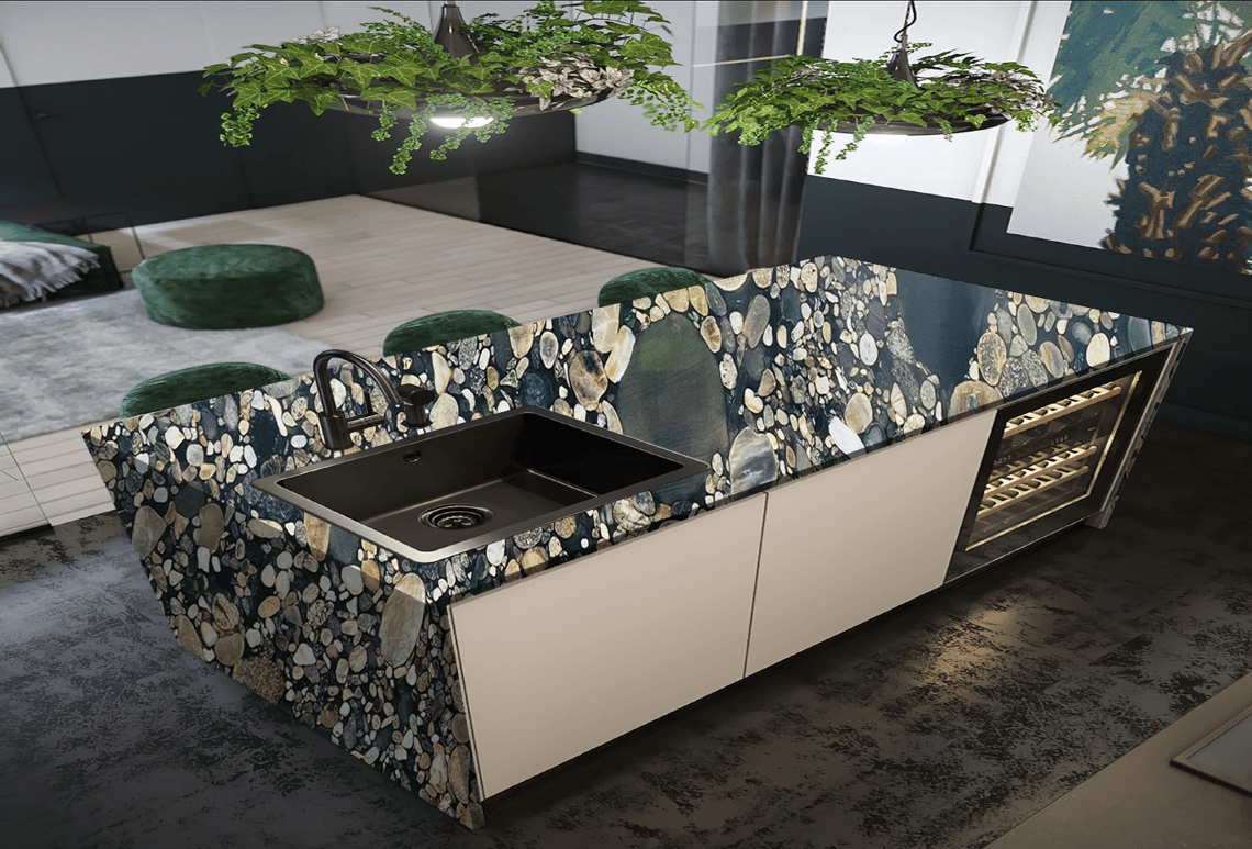 Gold Marinace Granite; Belle Epoque of Granite!