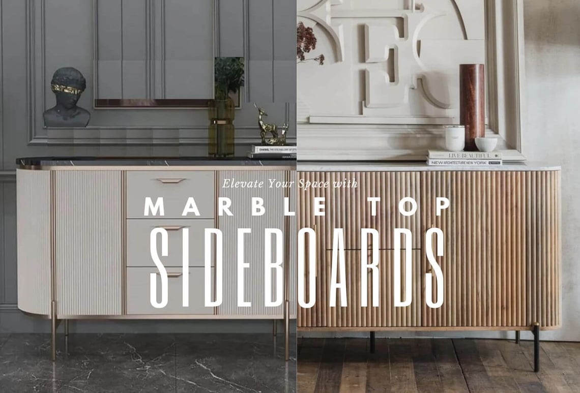 Marble Top Sideboard Elevate Your Space With Exquisite