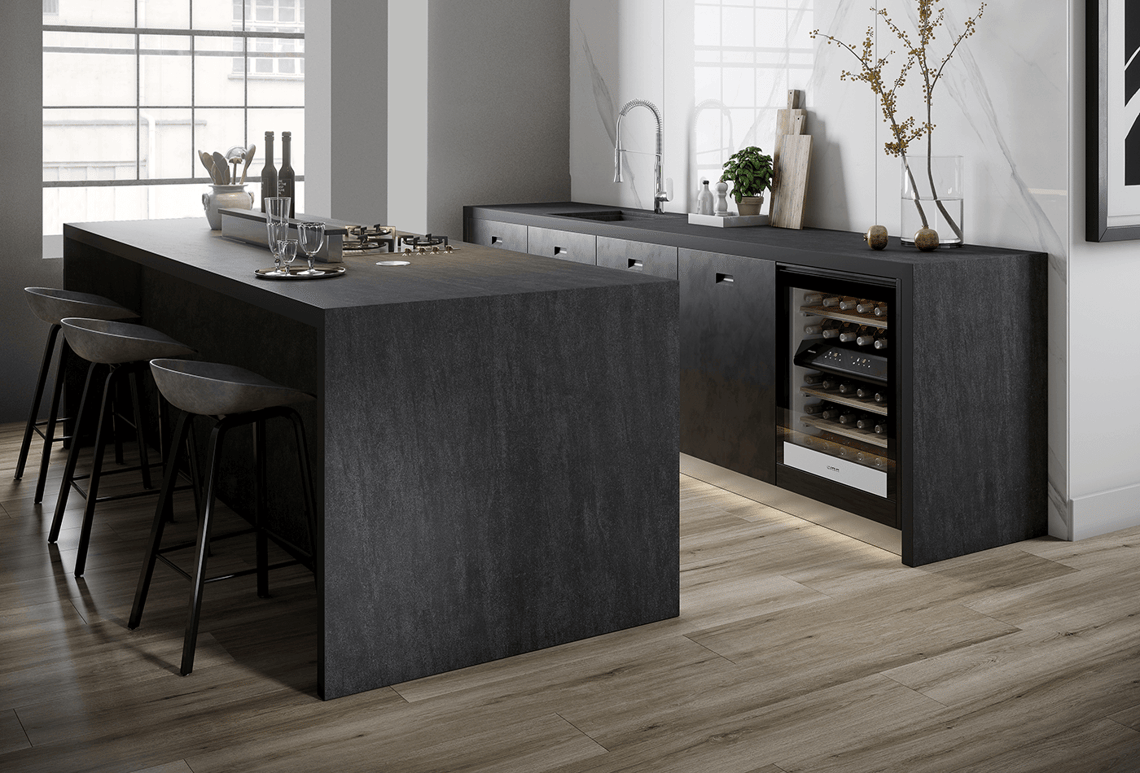 Midnight Shade Bromo Natural Dekton for Dusky Home Decors!