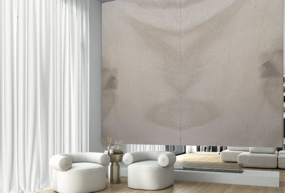 Monaco Brown Marble Bookmatch; One Such Stone For Styling