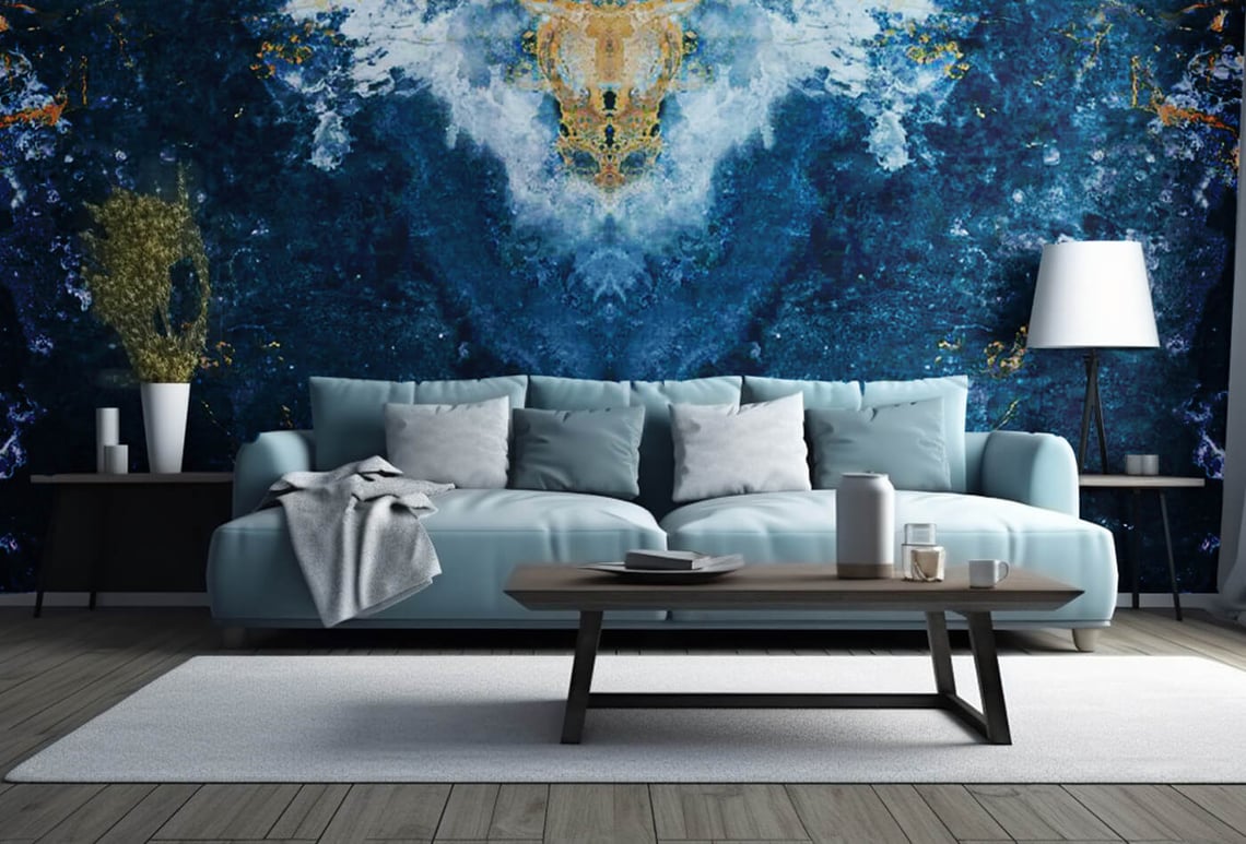 Ocean Blue Interior Delight - 