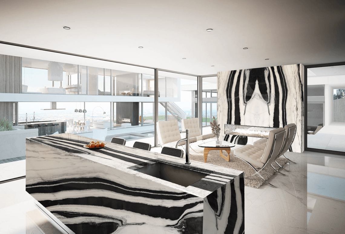 Panda White Marble; Realistic and Stunning Alternative