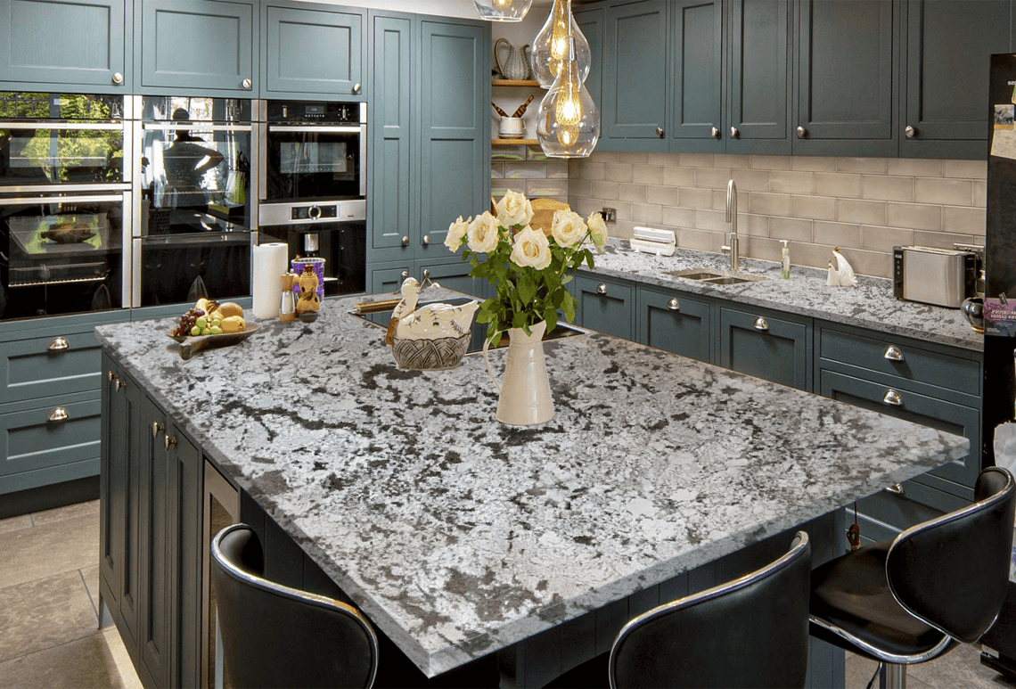 Royal White Granite; Only Slab that Fits Everywhere!!