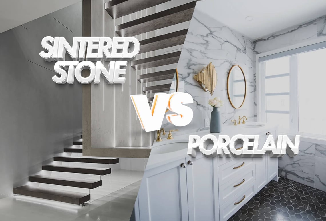 Sintered Stone Vs Porcelain: Biggest Buzz In Stone Field!