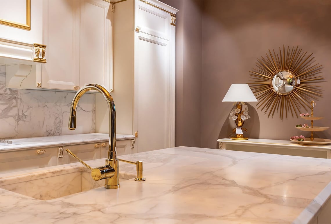 Match Traditional Kitchen Taps With Right Sink