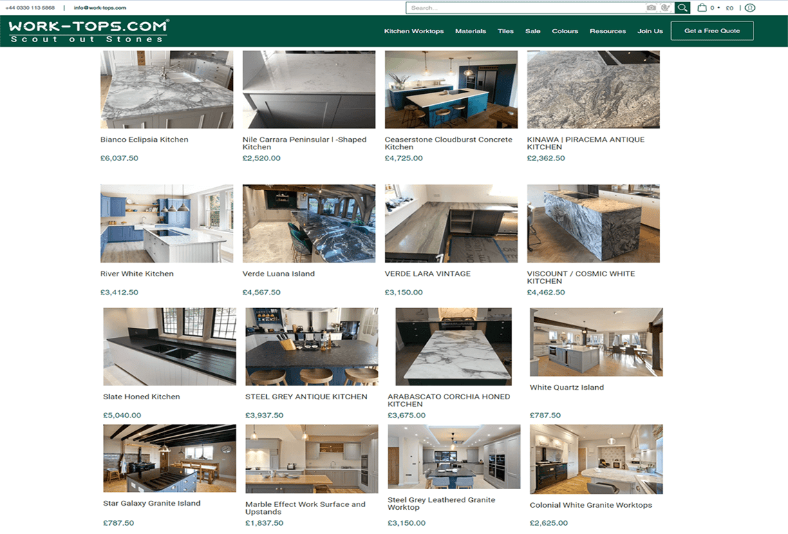 Types of Worktop; The Ultimate Choice for Your Kitchen