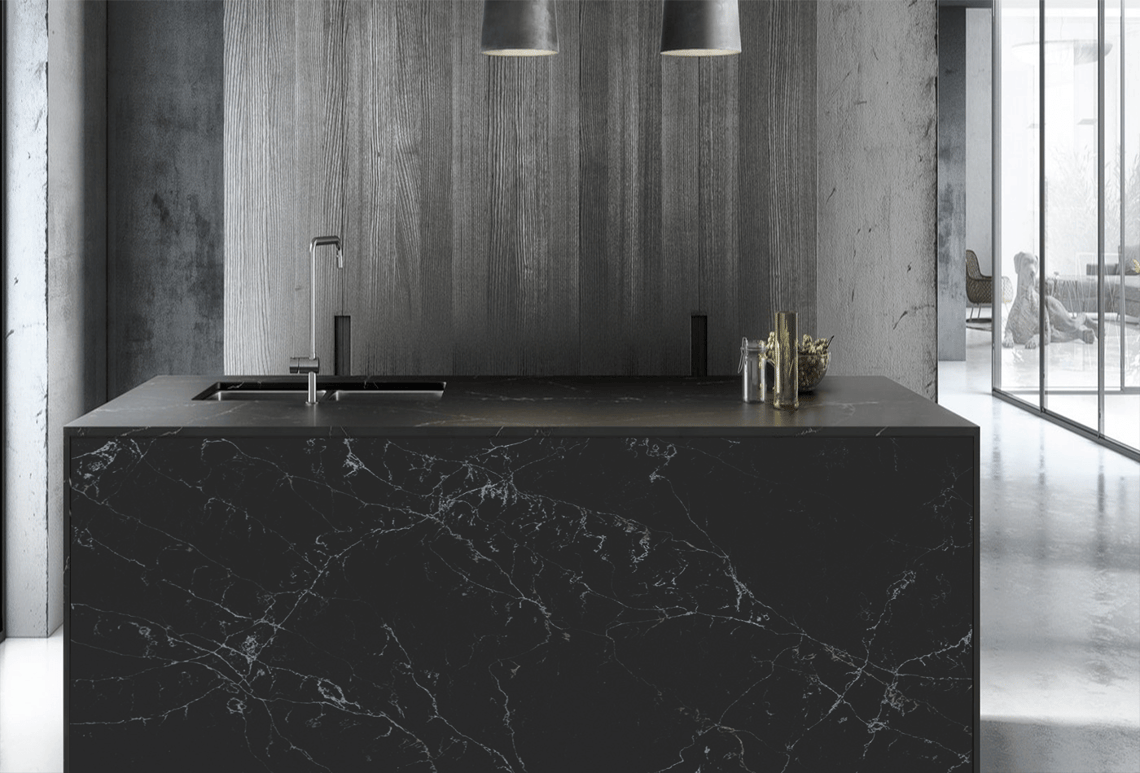 Unique Portoro Quartz; One Such Beauty to Your Kitchen