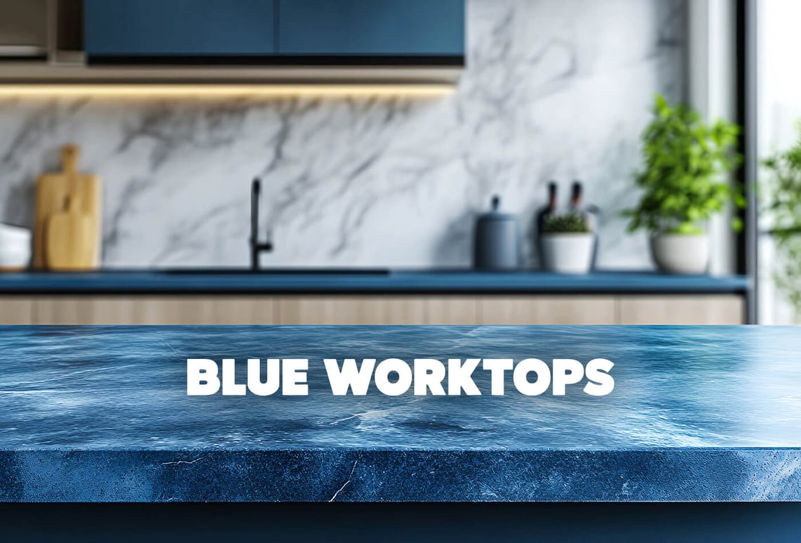 Buy Blue Worktops: UK's Top Worktops Supplier | Free Quotes