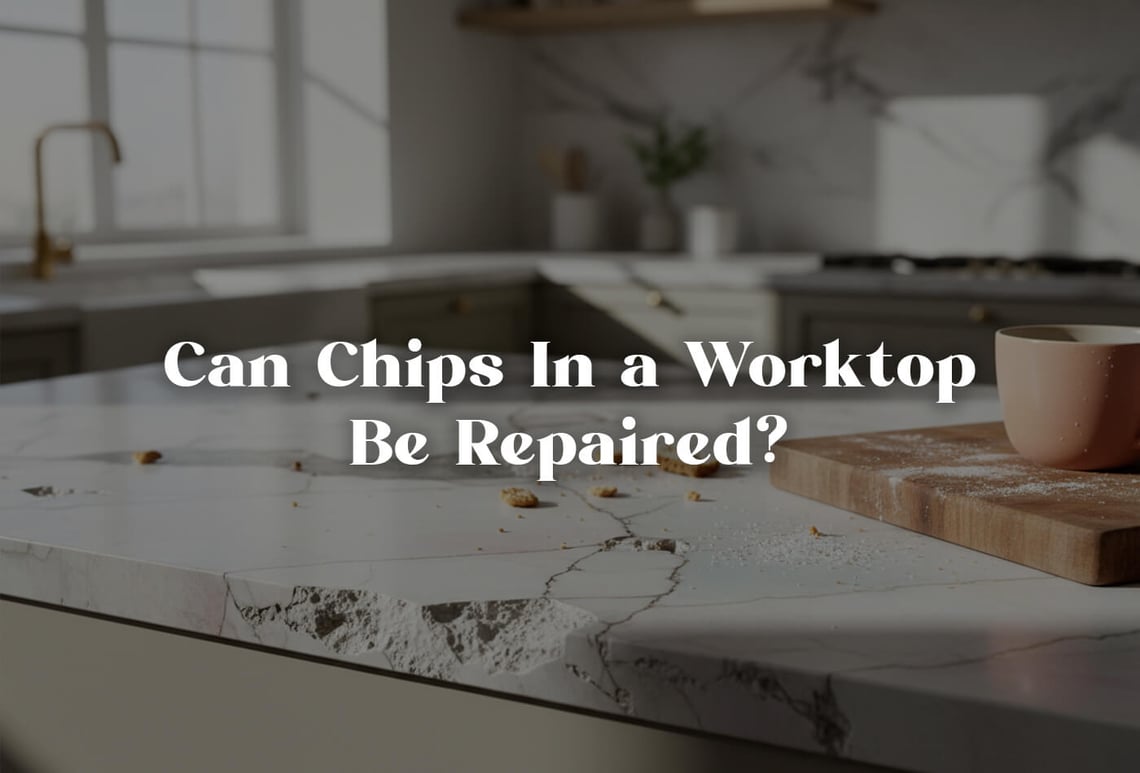 Can chips in a worktop be repaired