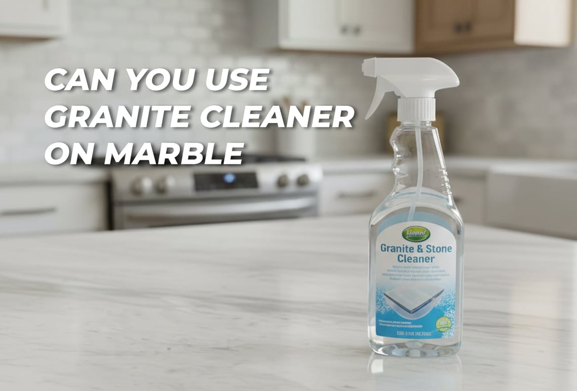 can you use granite cleaner on marble
