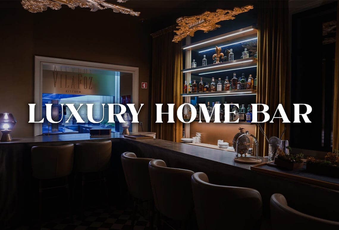 Luxury home bar