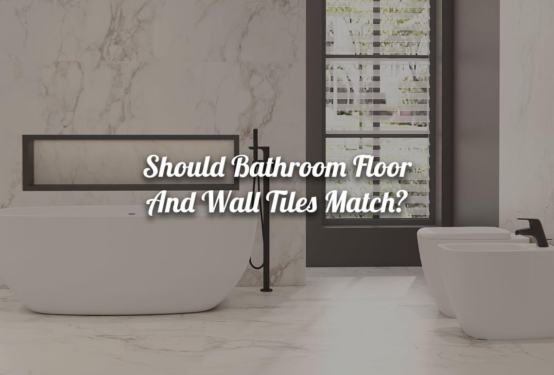 Should Bathroom Floor And Wall Tiles Match_